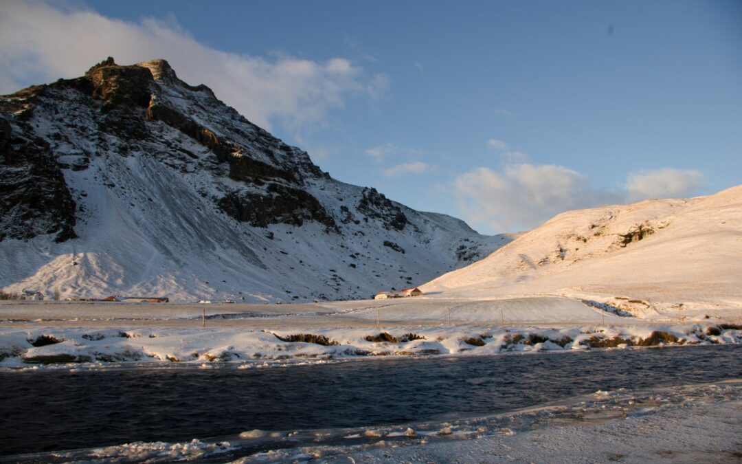 Island v zimě
