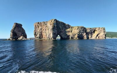Přes Gaspé, Québec a Montreal